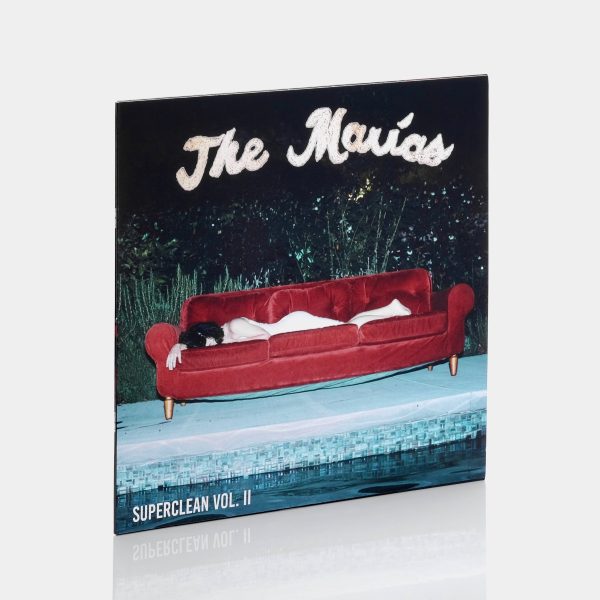 The Marías - Superclean Vol. I & Superclean Vol. II (Limited Edition Reissue) LP Translucent Red Vinyl Record Discount - Image 3