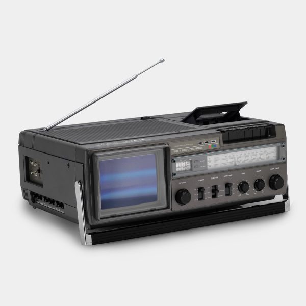 Broksonic by Otake CCIRT-3627 5.5 Inch Color TV with MW FM SW Radio and Cassette Recorder (New Old Stock) on Sale - Image 2