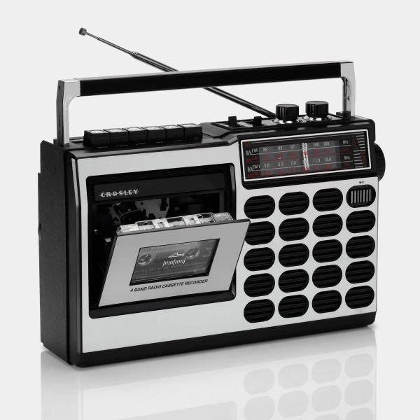 Crosley CT100 AM FM Boombox Cassette Player Cheap - Image 2